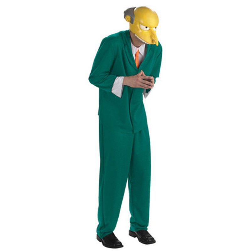 Fantasia Masculina Senhor Burns Os Simpsons Festa Halloween