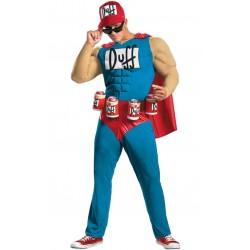 Fantasia Masculina Duffman Os Simpsons Festa Halloween