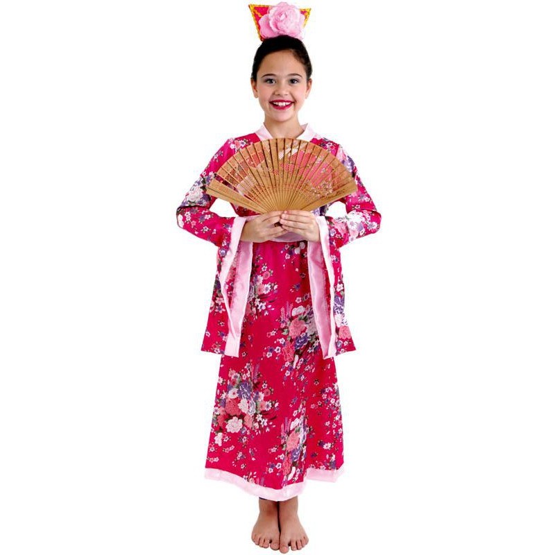 kimono gueixa infantil