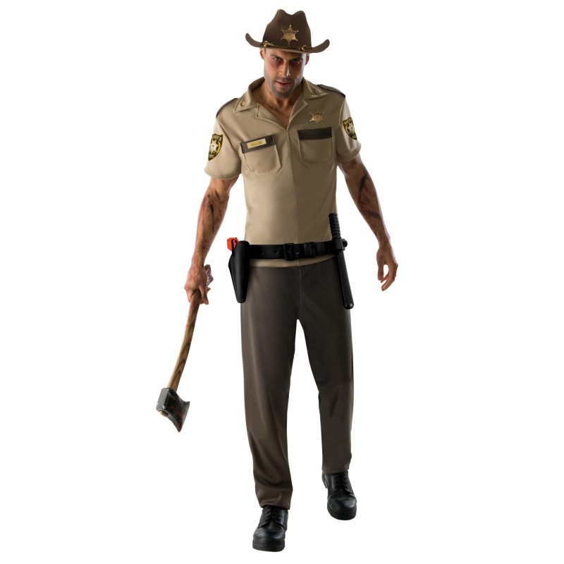 Fantasia Masculina Rick Grimes The Walking Dead festa Halloween