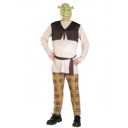 Fantasia Masculina Shrek Adulto Festa Halloween