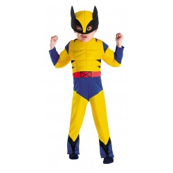 Fantasia Infantil Wolverine Herói Marvel Festa Halloween