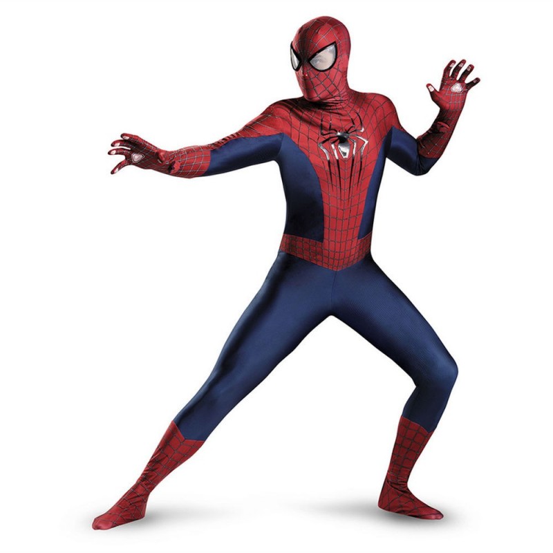 Fantasia Masculina Homem Aranha Spider Man Traje para Festa a Fantasia