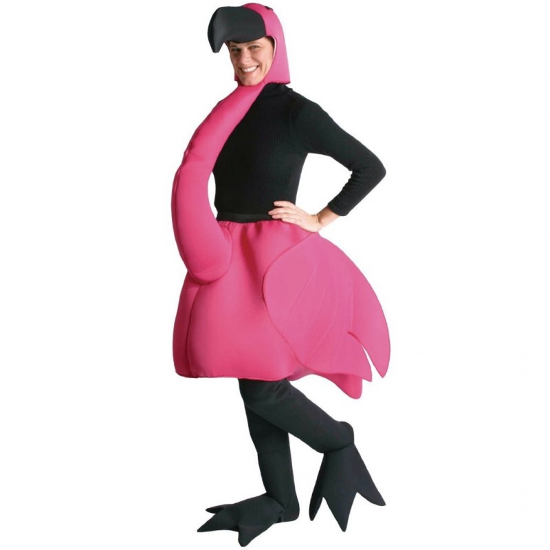 Flamingo Traje Unissex Adulto para Festa a Fantasia Halloween