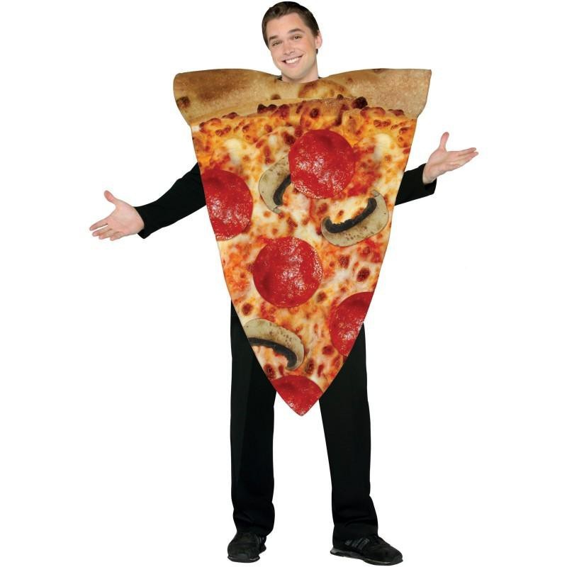 Pizza Fantasia Adulto Festa a Fantasia Halloween Carnaval