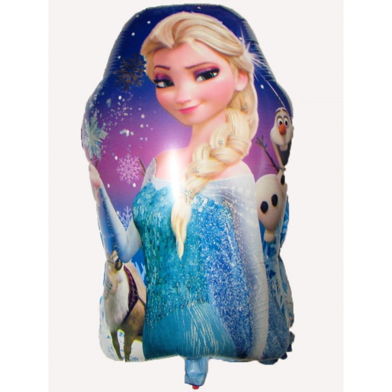 Balão Grande Elsa Frozen Decoração de Festa de Aniversário Infantil 5un