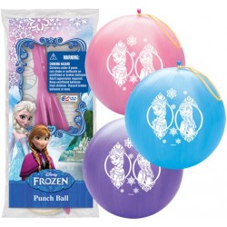 Balões Bexigas Redondas Frozen para Decoração de Festa de Aniversário Infantil 24un