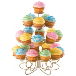 Suporte Aramado Inox para Cupcake Aniversário Festas Casamentos