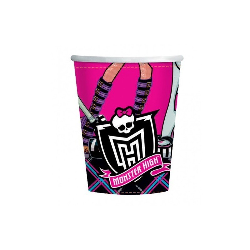 Copinho Monster High para Decoração Festa Infantil 24un