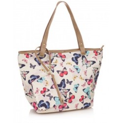 Bolsa Tote Feminina Estampada Borboletas