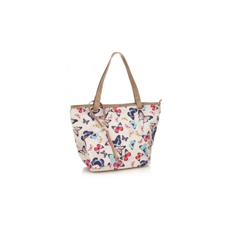 Bolsa Tote Feminina Estampada Borboletas