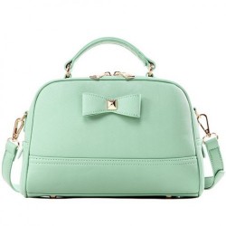 Bolsa Feminina Verde Frame Pequena Couro