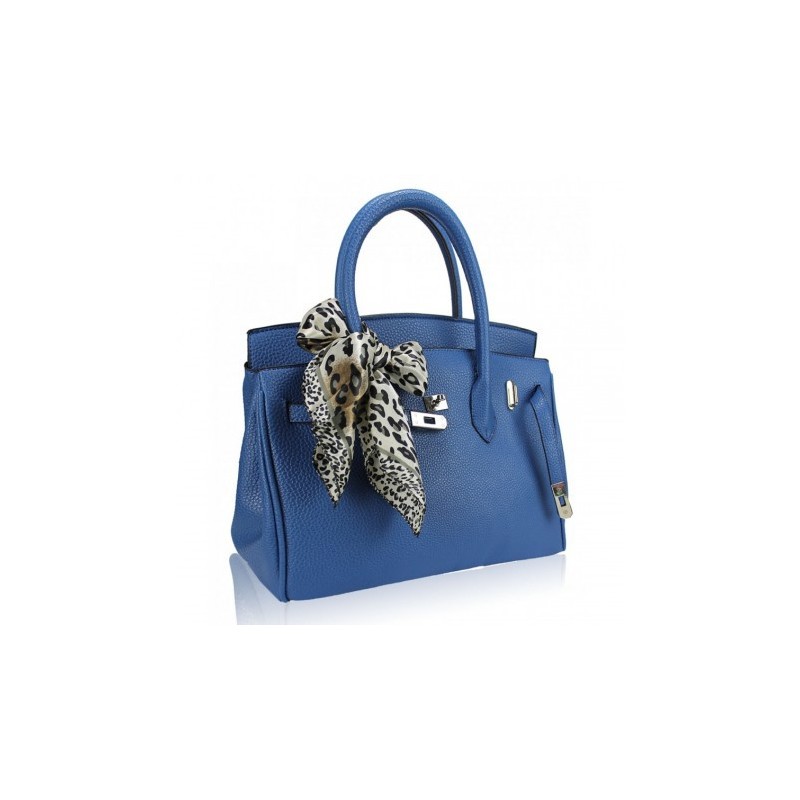 Bolsa Feminina Azul Clássica Tote