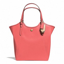 Bolsa Tote Feminina Coral Couro