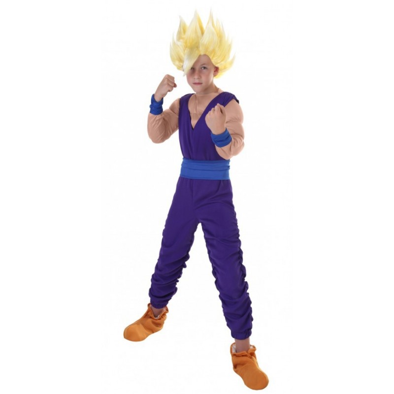 Fantasia Gohan Dragon Ball Z Infantil Meninos