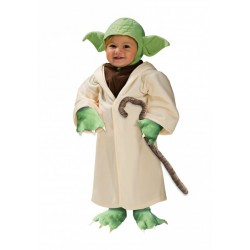 Fantasia Mestre Yoda Star Wars Infantil