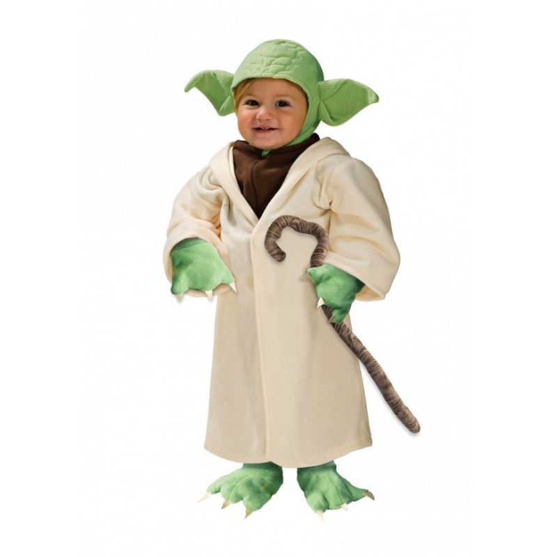 Fantasia Mestre Yoda Star Wars Infantil