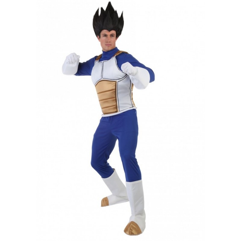 Fantasia Vegeta Dragon Ball Z Adulto Masculina