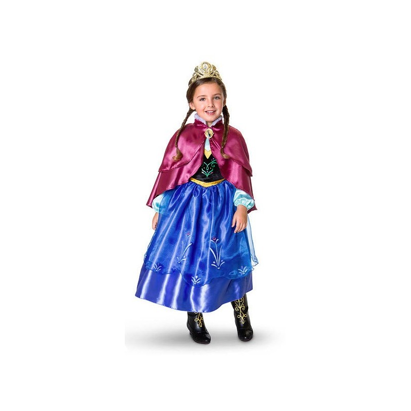 Fantasia Anna Frozen Infantil Meninas