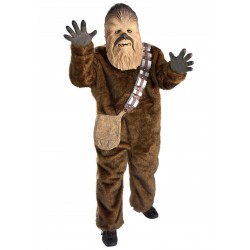 Fantasia Chewbacca Star Wars Masculina Adulto