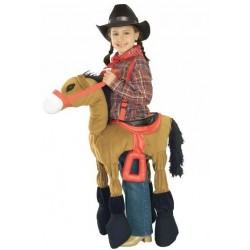 Fantasia Montada no Cavalo Infantil Halloween Country