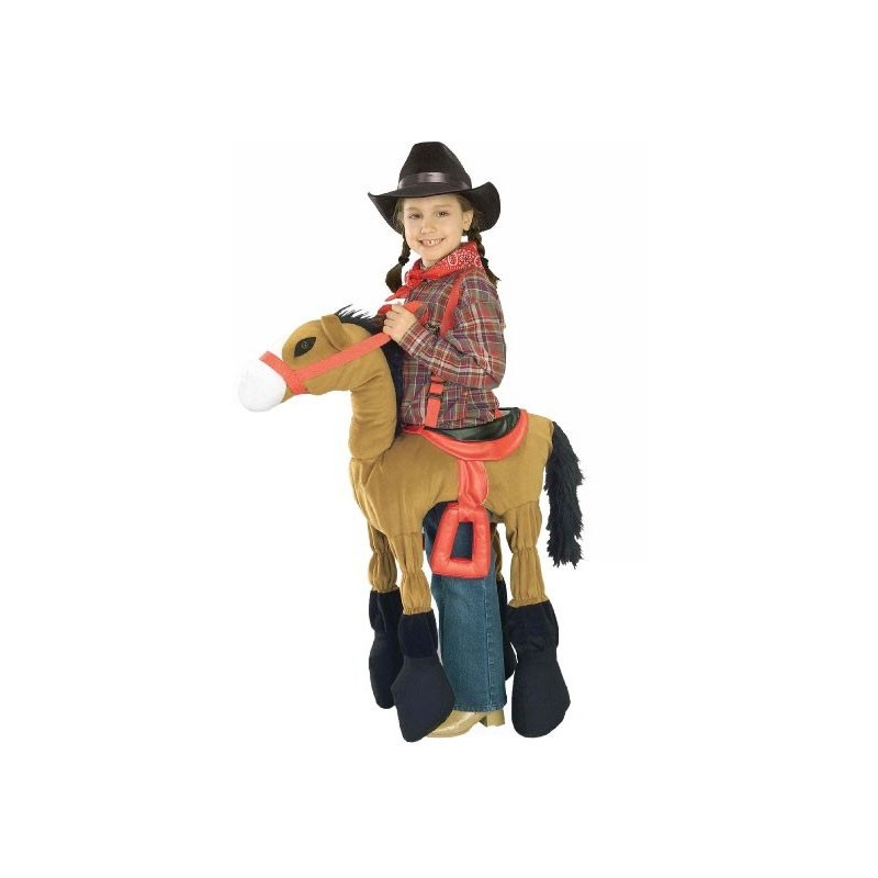 Fantasia Montada no Cavalo Infantil Halloween Country