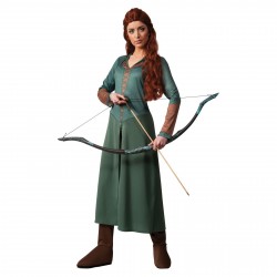 Fantasia Tauriel Elfa O Hobbit Feminino Cosplay