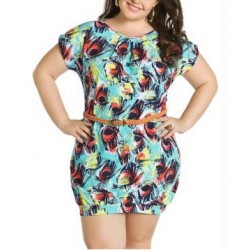 Macacão Feminino Macaquinho Estampado Curto Plus Size