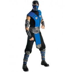 Fantasia Sub-Zero Mortal Kombat Masculina Adulto