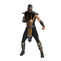 Fantasia Scorpion Mortal Kombat Adulto Masculina Cosplay