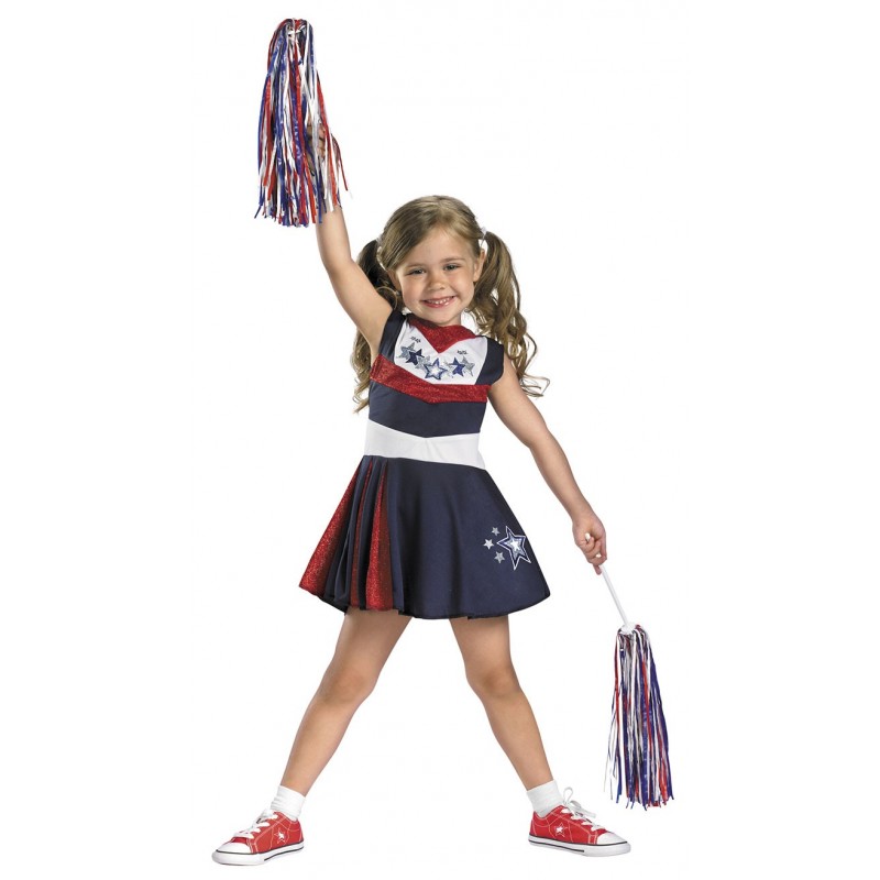 Fantasia Cheerleader Líder de Torcida Infantil Meninas