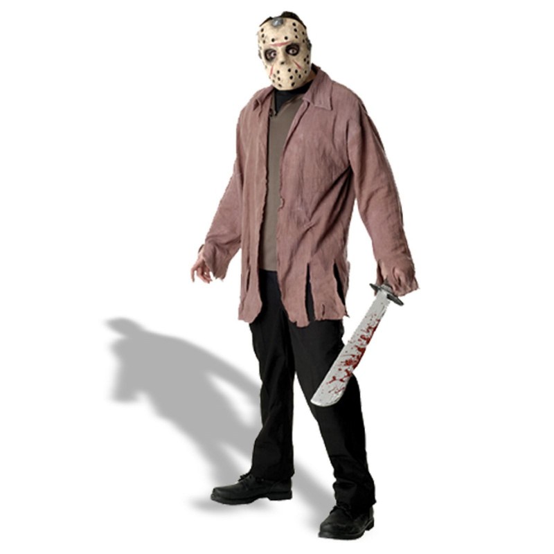 fantasia do jason  Fantasias masculinas, Fantasias de halloween para homens,  Fantasias hallowen