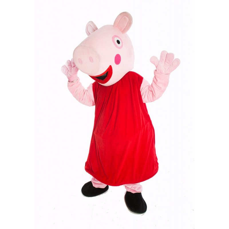 Fantasia Adulto Peppa Pig Mascote Aniversários