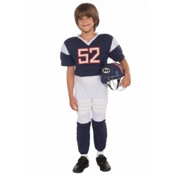 Fantasia Infantil Jogador de Futebol Americano Meninos Halloween Carnaval