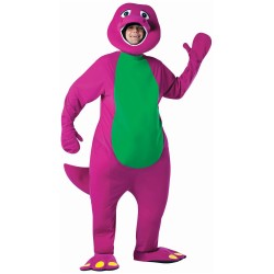 Fantasia Adulto Barney Unissex Carnaval Halloween