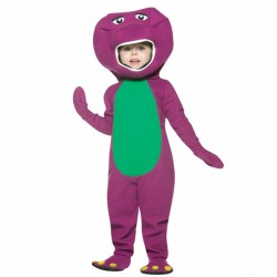 Fantasia Infantil Barney Carnaval Halloween Festa