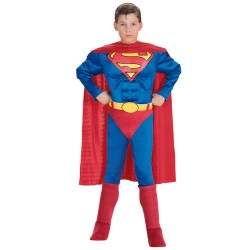 Fantasia Infantil Meninos Super-Man Super Homem Carnaval Halloween