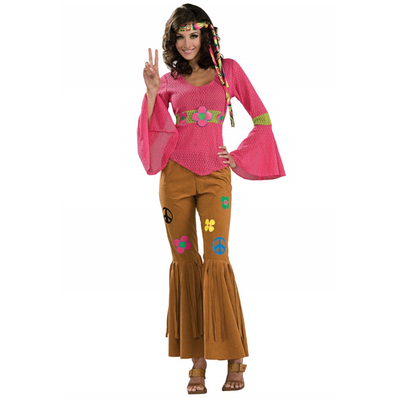 fantasia feminina hippie