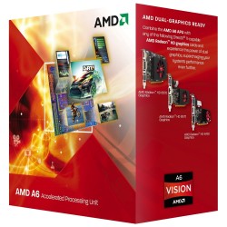 Processador AMD A6 Series A6-3600 Six Core 2.1GHz Socket FM1 Gráfico HD Integrado