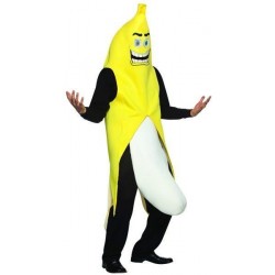 Fantasia Adulto Banana para Carnaval ou Halloween