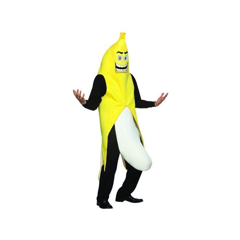 Fantasia Adulto Banana para Carnaval ou Halloween