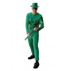 Fantasia de Charada Masculino - Men's Riddler Costume