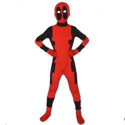 Fantasia Infantil Meninos Deadpool Halloween Festa a Fantasia