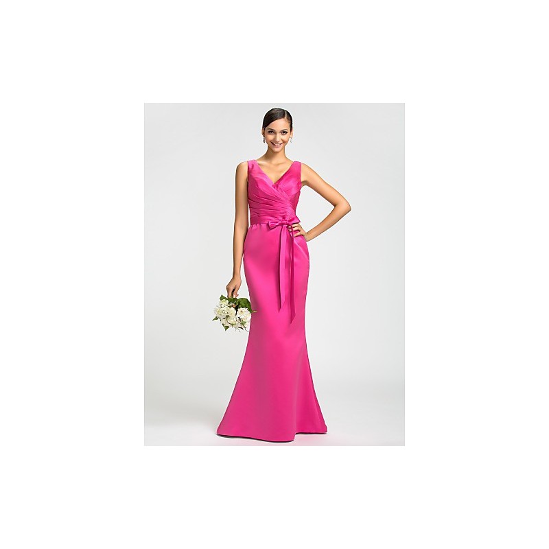 Vestido Longo Fucsia Festa Tafetá Casamento Madrinha Vestido Longo Fucsia Festa Tafetá Casamento Madrinha