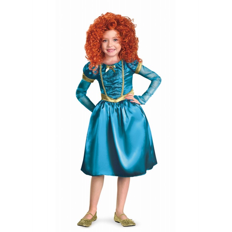 Fantasia Infantil Meninas Merida Valente Disney