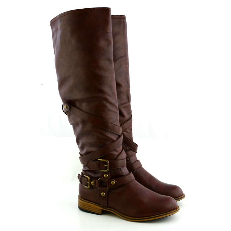 botas cano longo salto alto