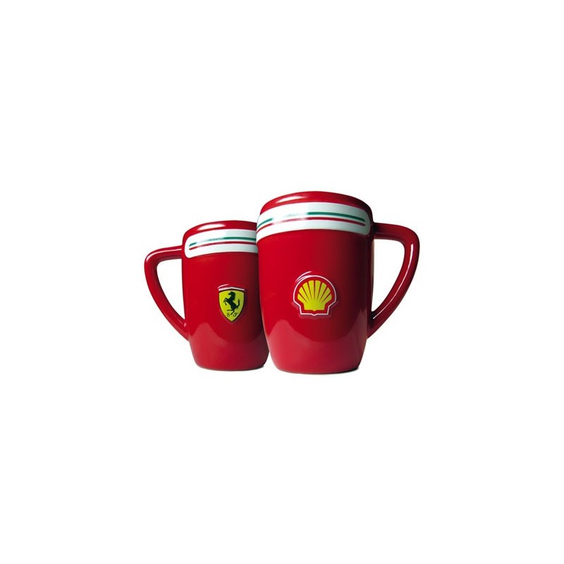Caneca de café Vermelha Ferrari Presente Criativo