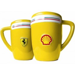Caneca de café Amarela Ferrari Presente Criativo