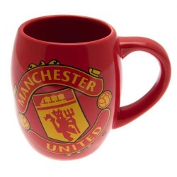 Caneca de café Vermelha Manchester United FC Presente Criativo