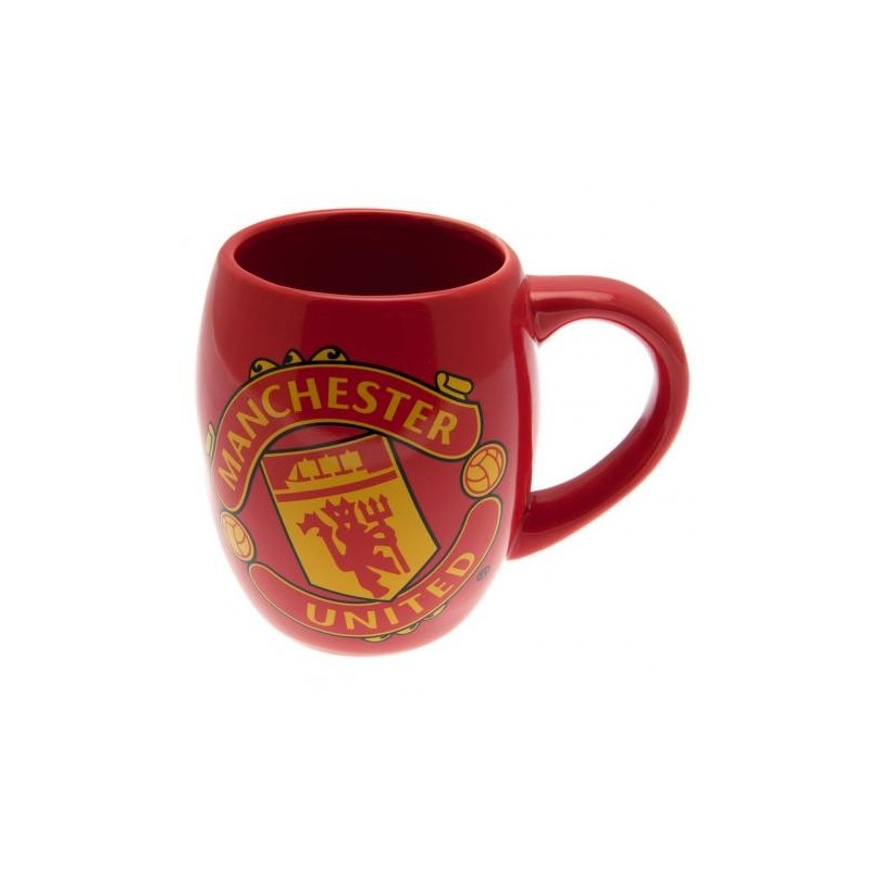 Caneca de café Vermelha Manchester United FC Presente Criativo